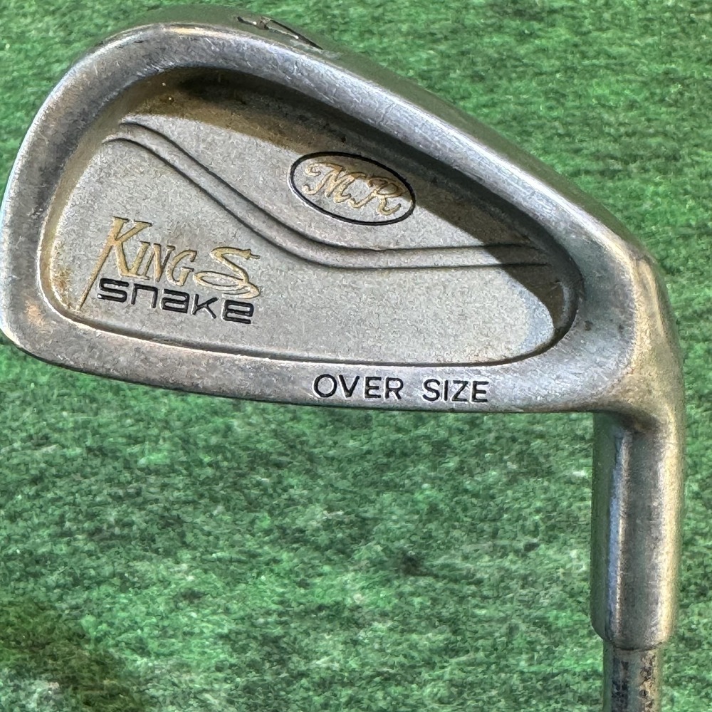 King Snake Oversize 4 Iron True Temper Dynalite Steel Cavity Back Golf Pride